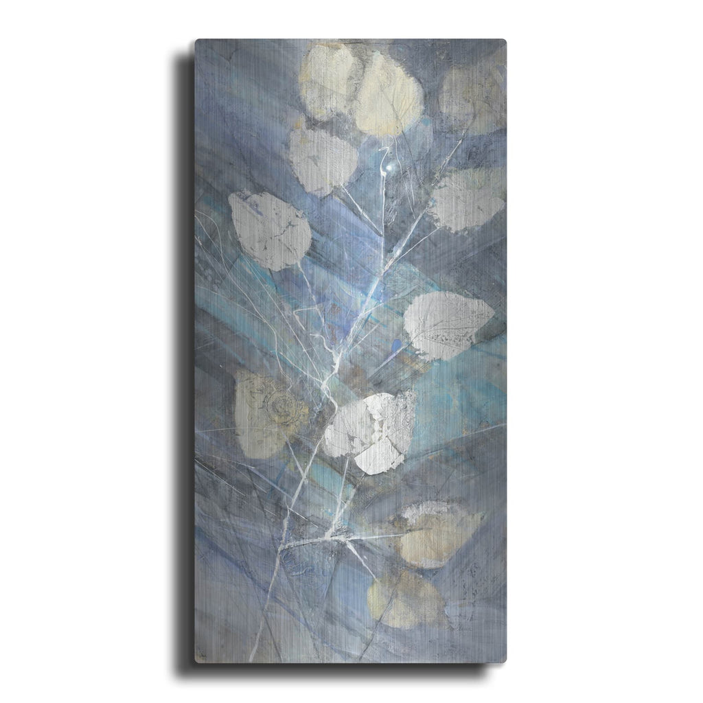 'Silver Leaves 2' by Albena Hristova – Metal Wall Art