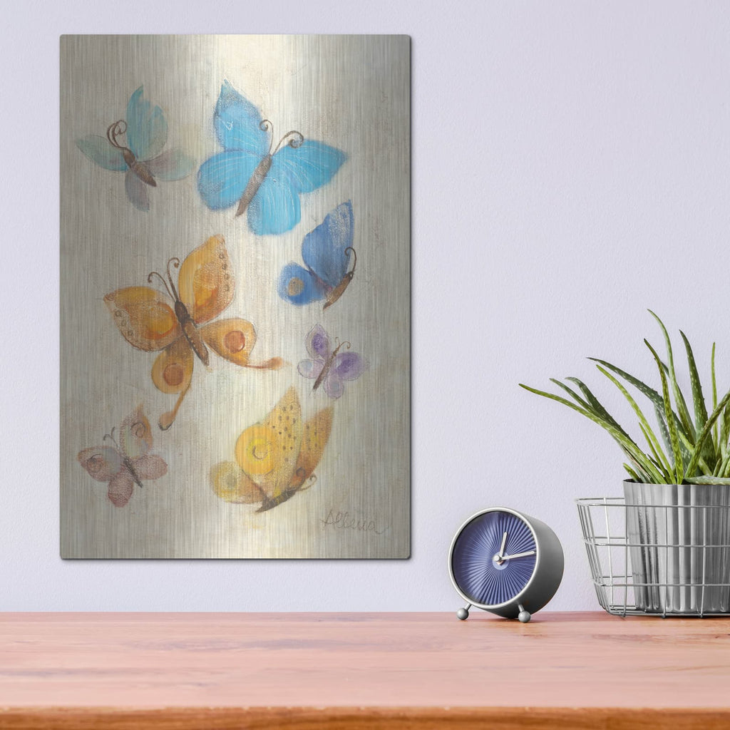 'Butterflies' by Albena Hristova – Metal Wall Art, 12x16 room view