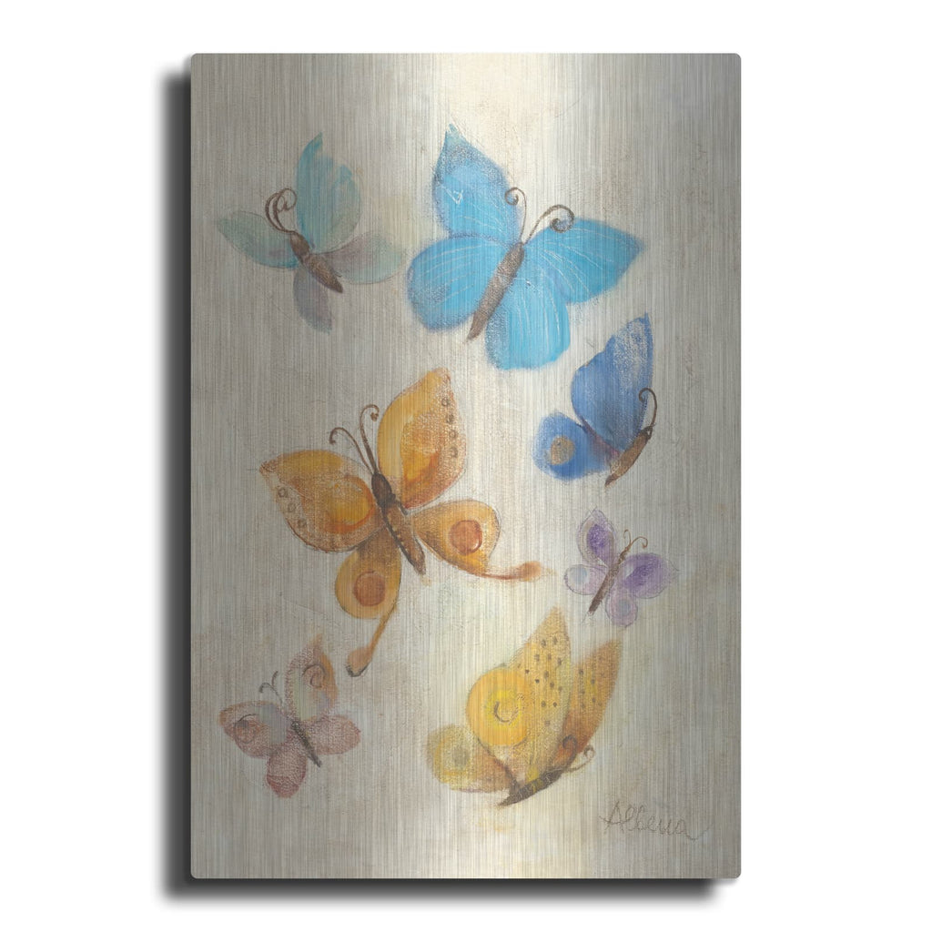 'Butterflies' by Albena Hristova – Metal Wall Art