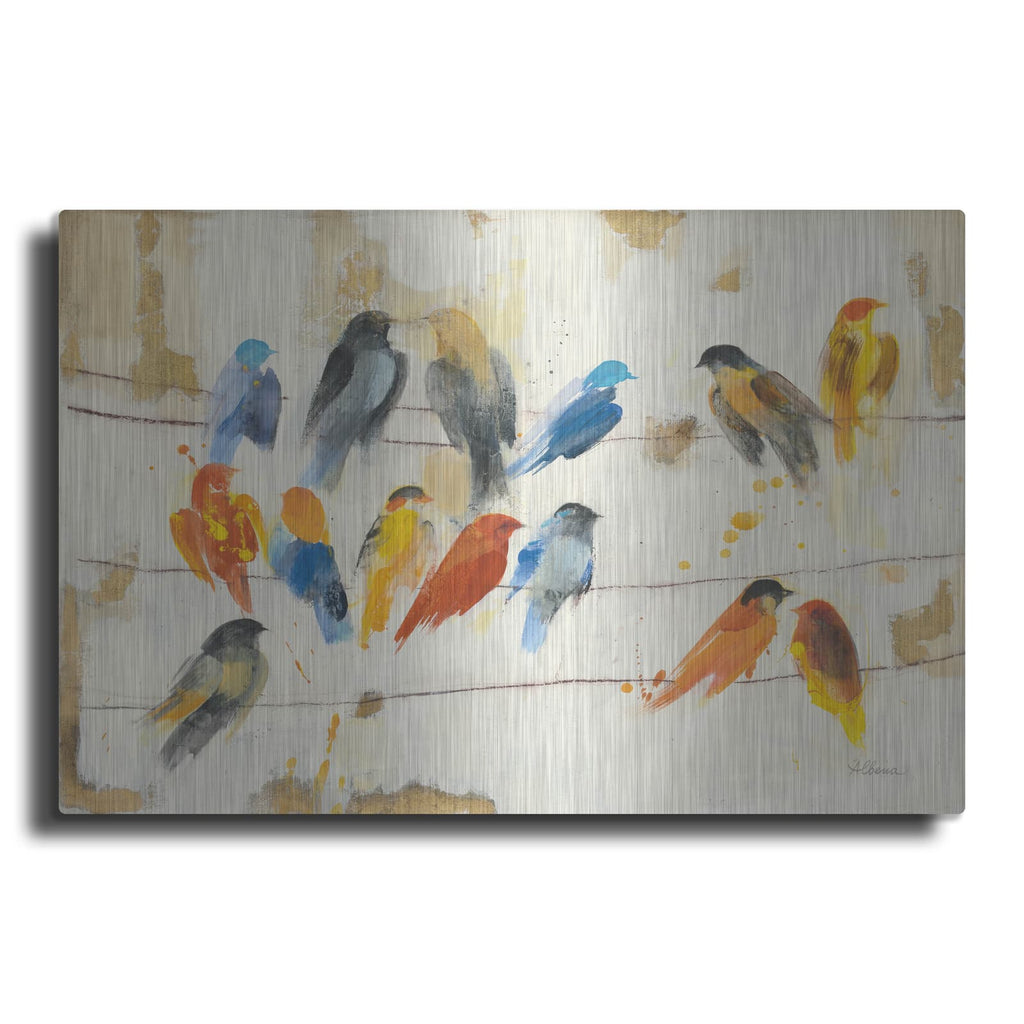 'Town Meeting' by Albena Hristova – Metal Wall Art
