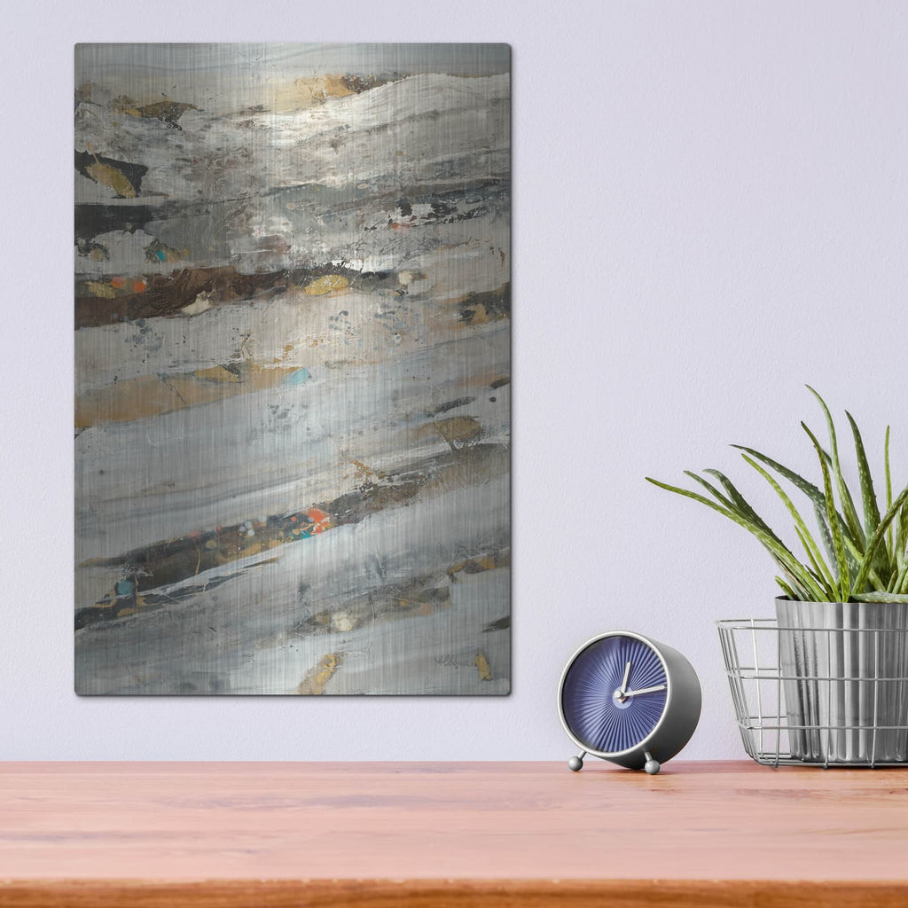 'Lots Of Layers 1' by Albena Hristova – Metal Wall Art, 12x16 room view