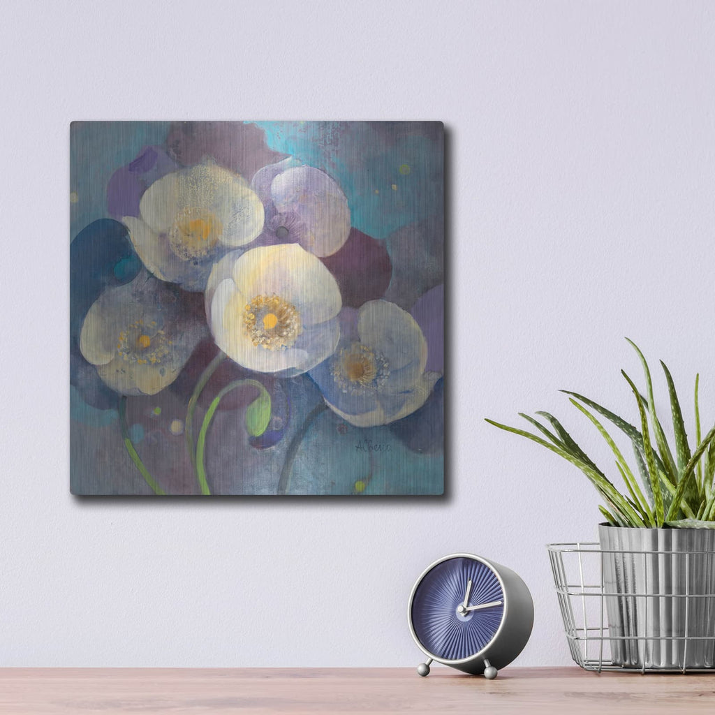 'Papaver 1' by Albena Hristova – Metal Wall Art, 12x12 room view