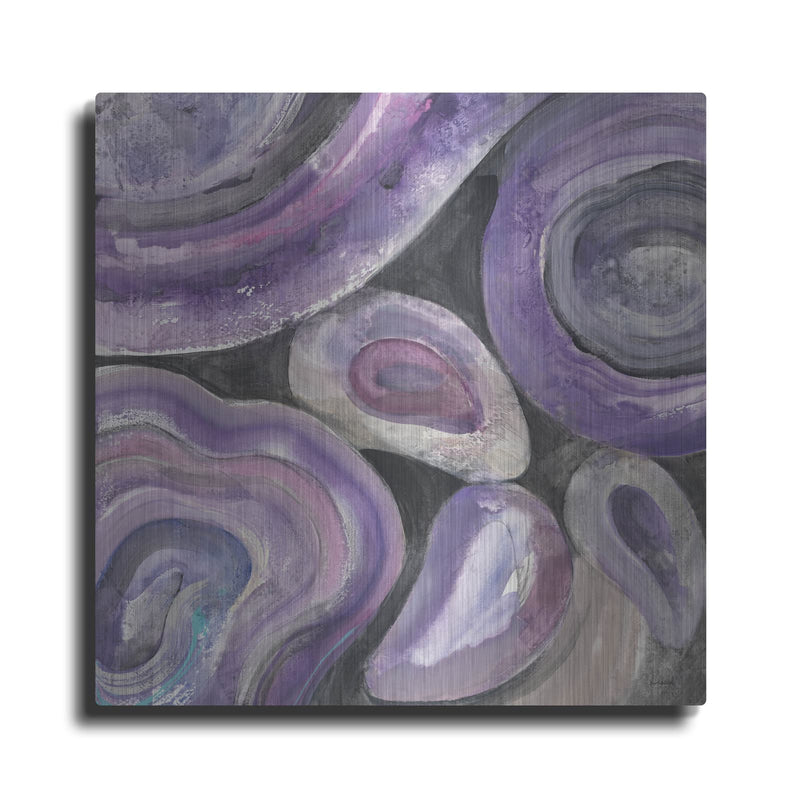 'Circle Rain V2' by Albena Hristova – Metal Wall Art