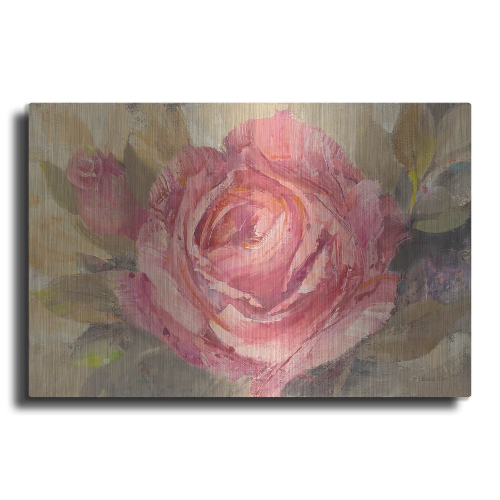 'June Roses 1' by Albena Hristova – Metal Wall Art
