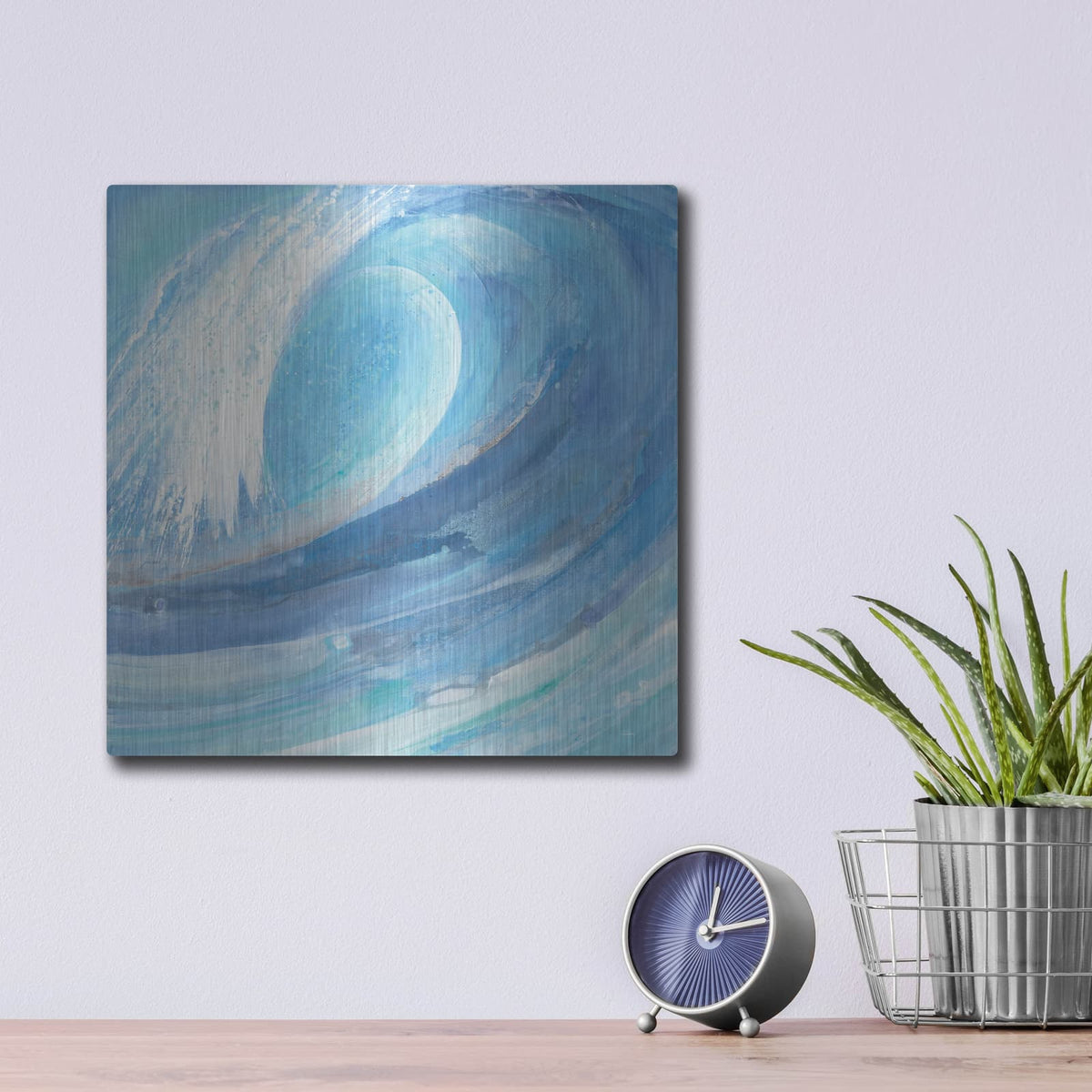 'Surfs Up' by Albena Hristova – Metal Wall Art, 12x12 room view