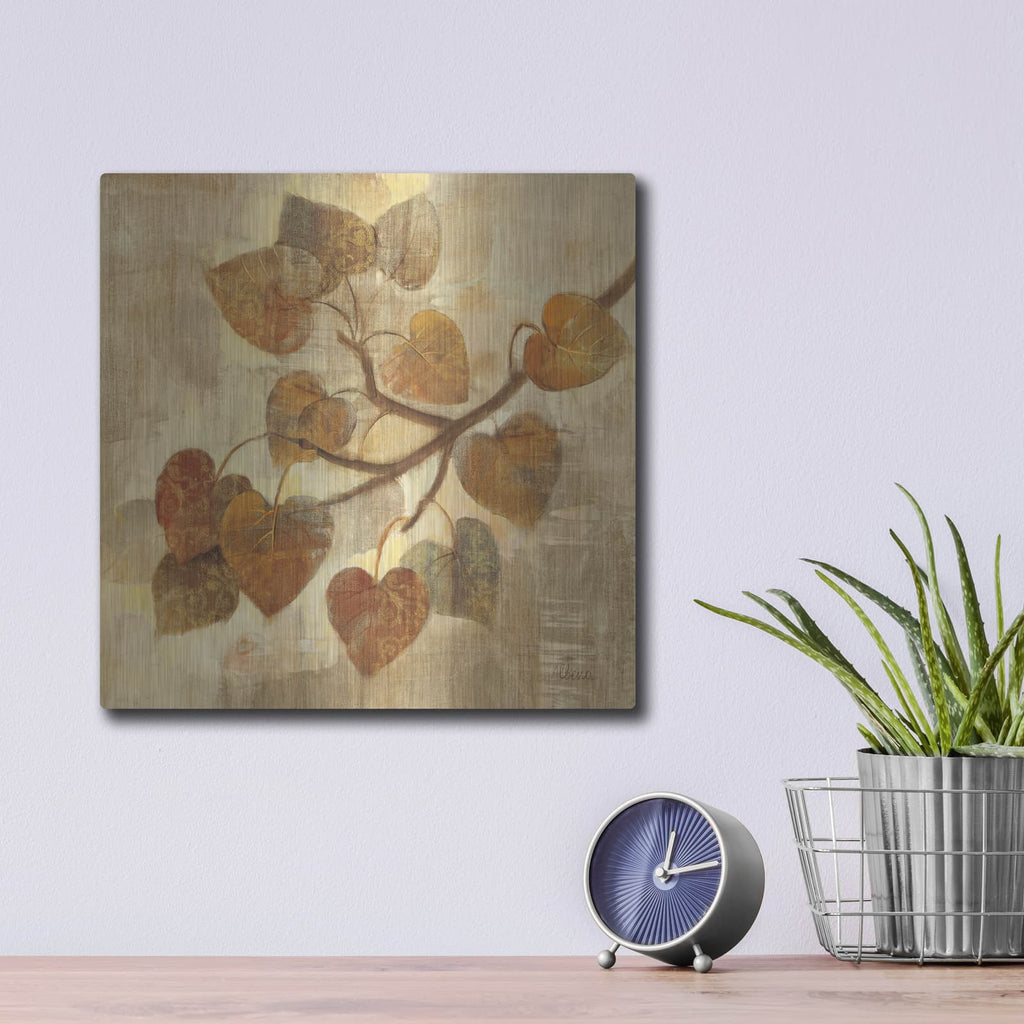 'Aspen' by Albena Hristova – Metal Wall Art, 12x12 room view