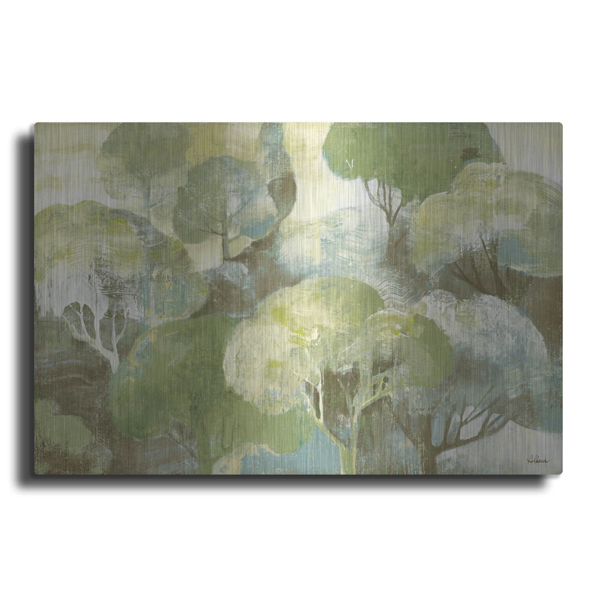 'Looking Out At The Trees Cool' by Albena Hristova – Metal Wall Art