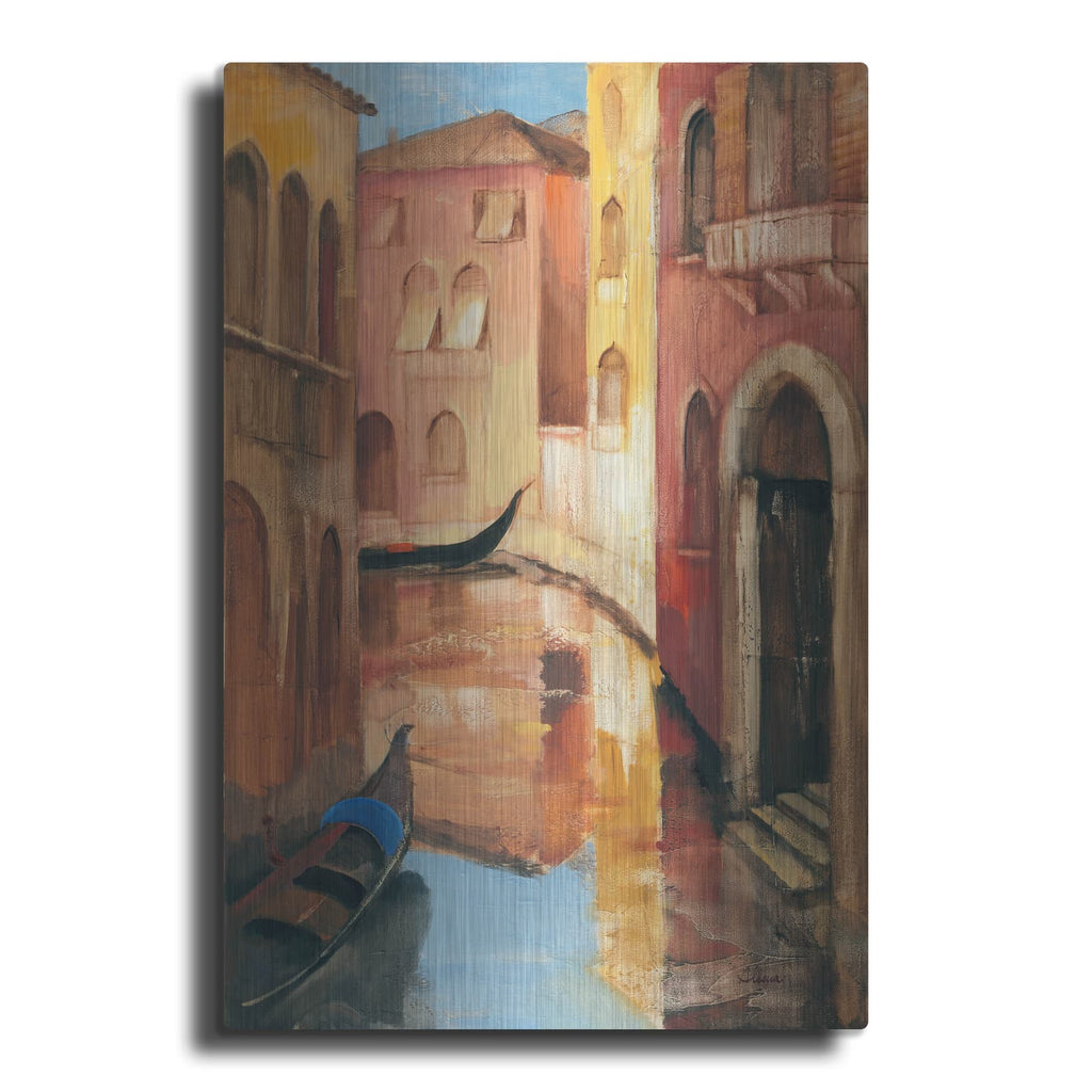 'Morning On The Canal 2' by Albena Hristova – Metal Wall Art