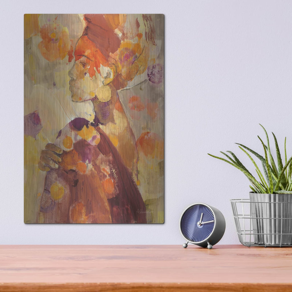 'Celebrate Beauty 2' by Albena Hristova – Metal Wall Art, 12x16 room view