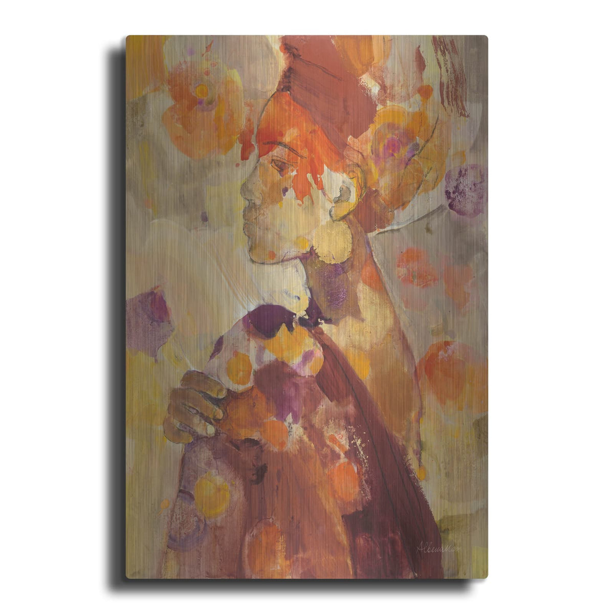 'Celebrate Beauty 2' by Albena Hristova – Metal Wall Art