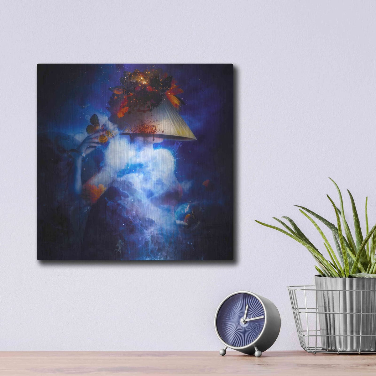 'Interlude' by Mario Sanchez Nevado – Metal Wall Art, 12x12 room view
