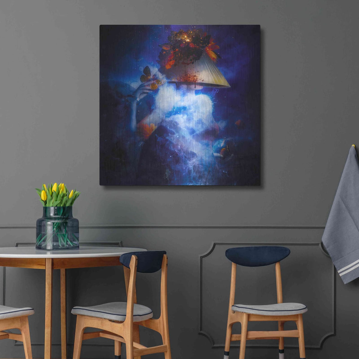 'Interlude' by Mario Sanchez Nevado – Metal Wall Art, 36x36 room view