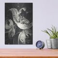 'Bold 2 Dark Vertical' by Albena Hristova – Metal Wall Art, 12x16 room view