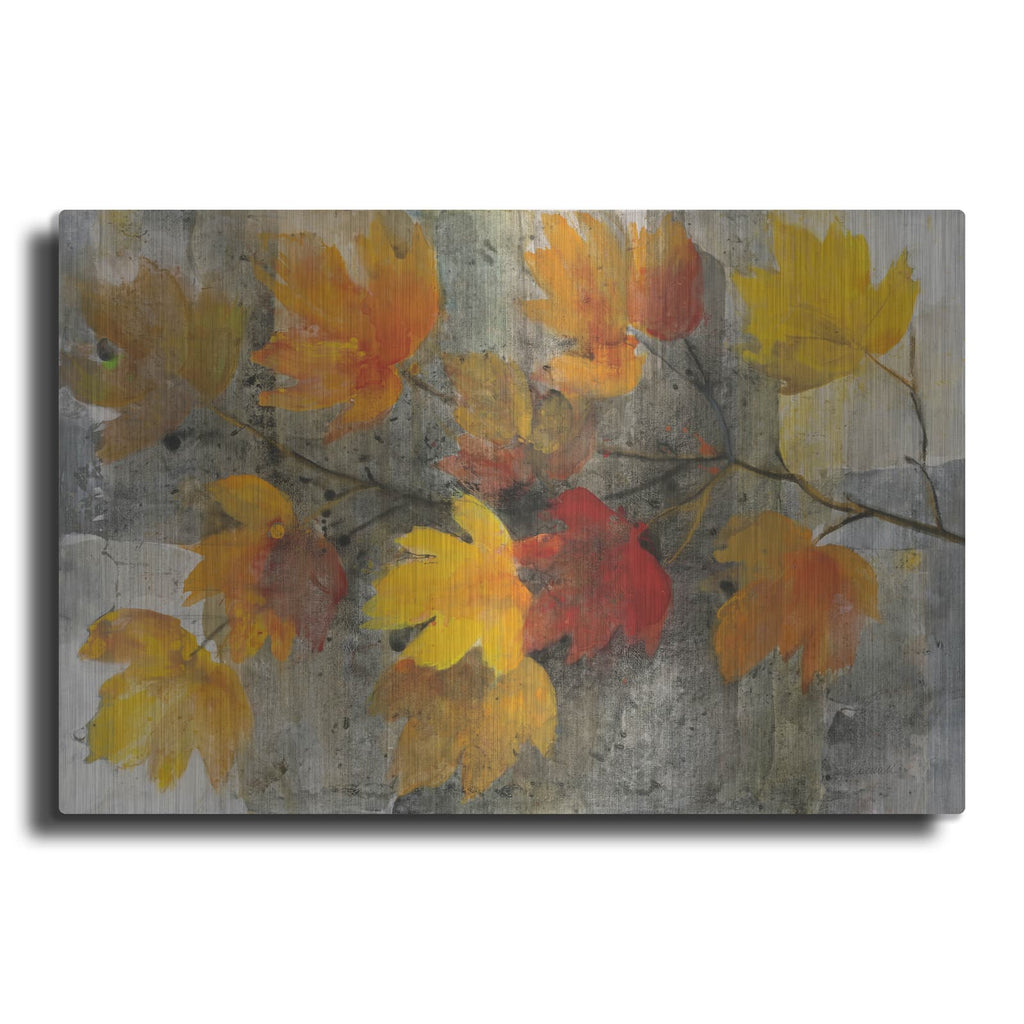 'Autumn Rain' by Albena Hristova – Metal Wall Art