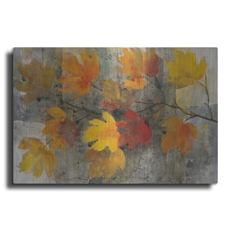 'Autumn Rain' by Albena Hristova – Metal Wall Art