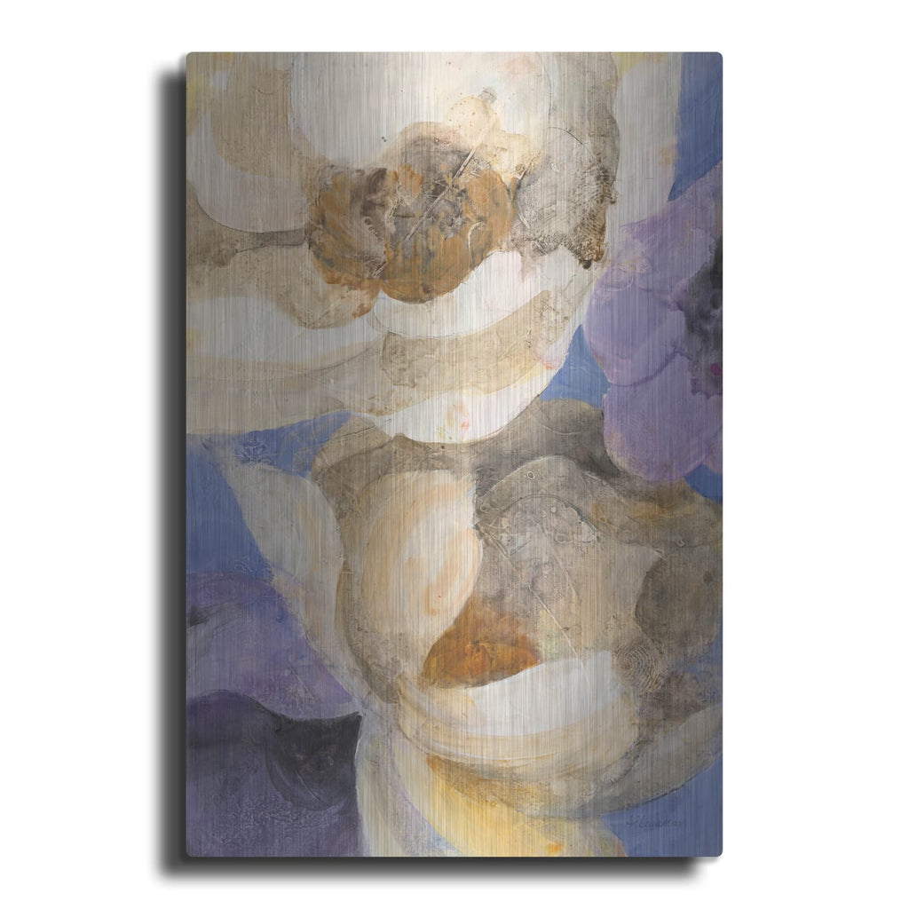 'Bright Floral 1' by Albena Hristova – Metal Wall Art