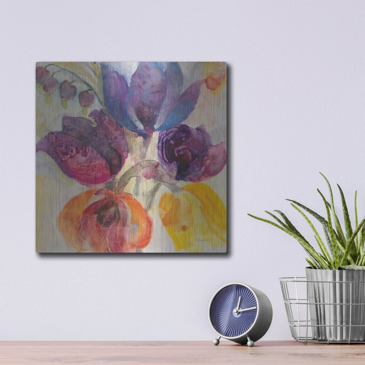 'Late Summer 1' by Albena Hristova – Metal Wall Art, 12x12 room view
