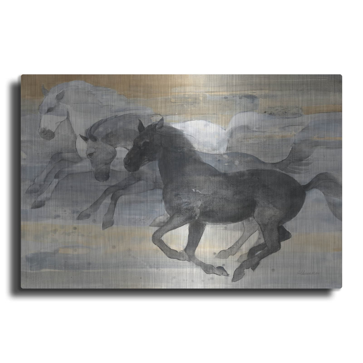 'Prancing Trio' by Albena Hristova – Metal Wall Art