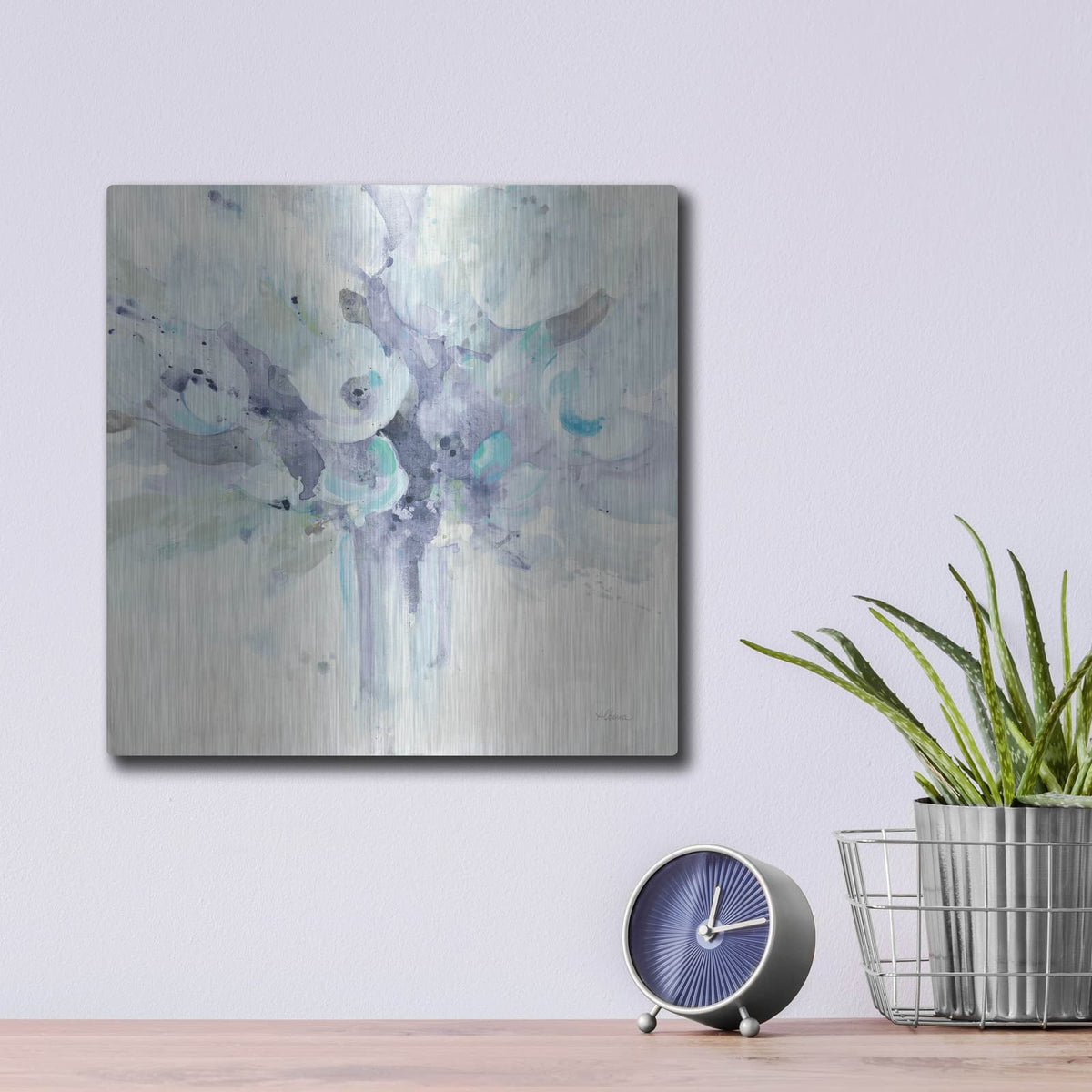 'Sun Kissed Cool' by Albena Hristova – Metal Wall Art, 12x12 room view