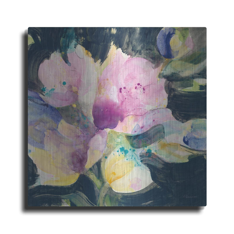 'Tulip Splash' by Albena Hristova – Metal Wall Art