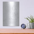 'Lounging Nudes 3' by Albena Hristova – Metal Wall Art, 12x16 room view