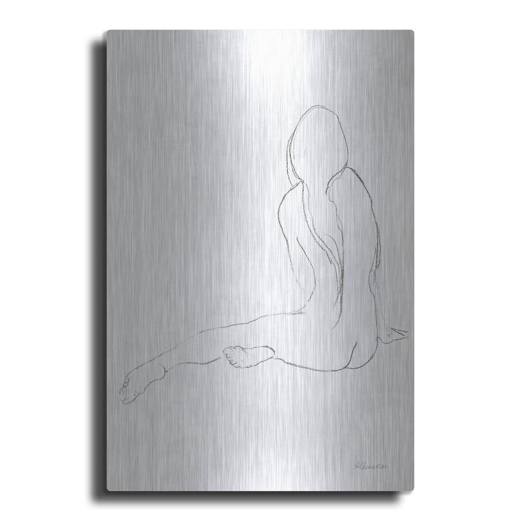 'Lounging Nudes 3' by Albena Hristova – Metal Wall Art