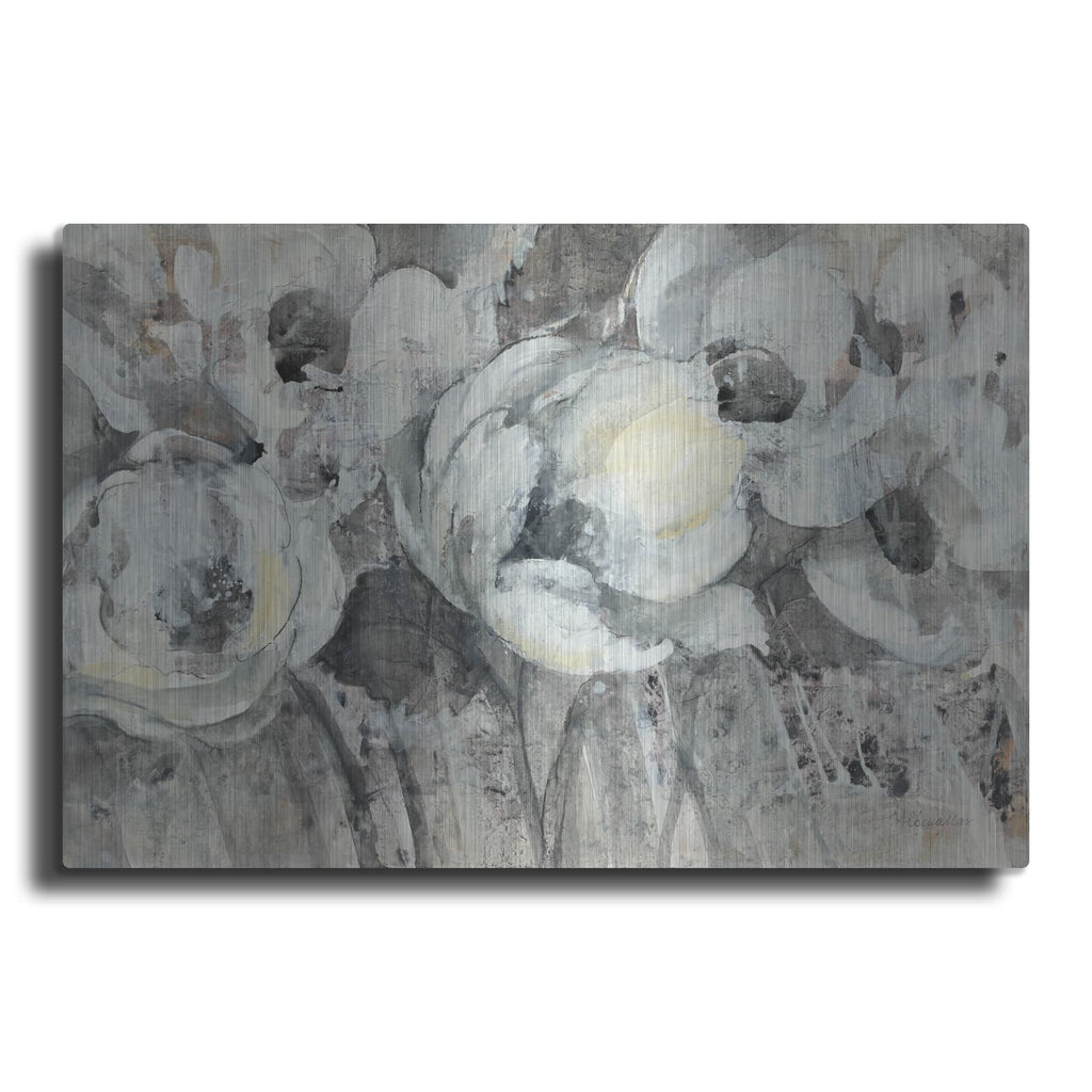 'Floral Fantasy' by Albena Hristova – Metal Wall Art