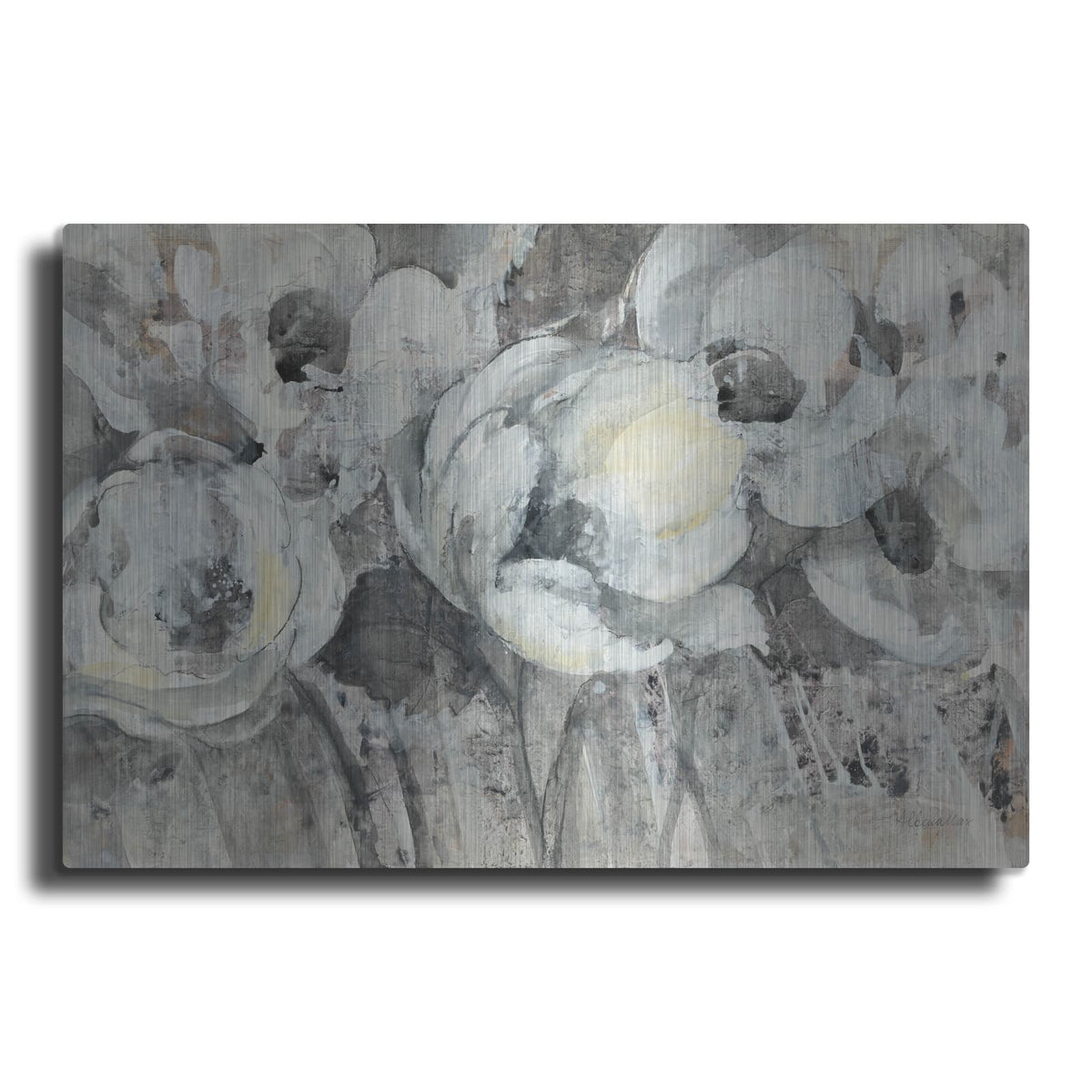'Floral Fantasy' by Albena Hristova – Metal Wall Art