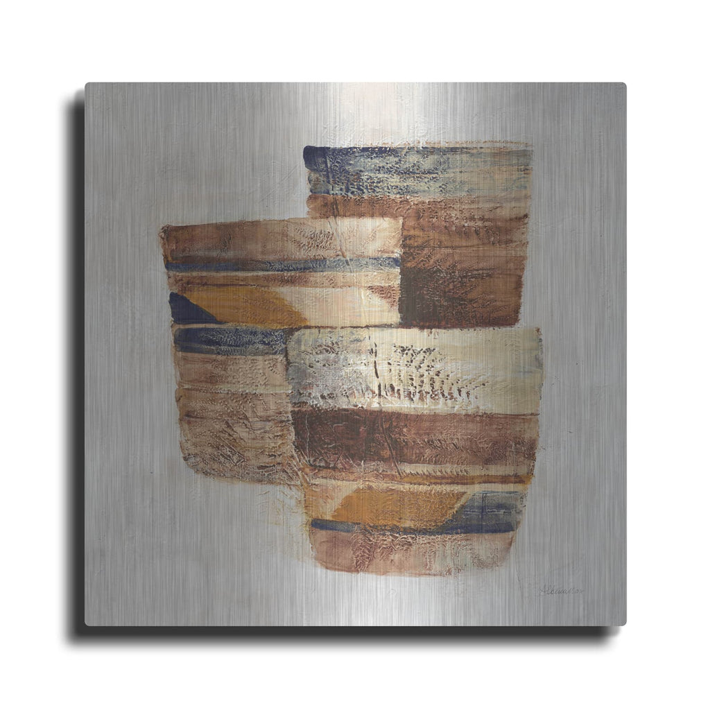 'Desert Still Life 2 Navy' by Albena Hristova – Metal Wall Art