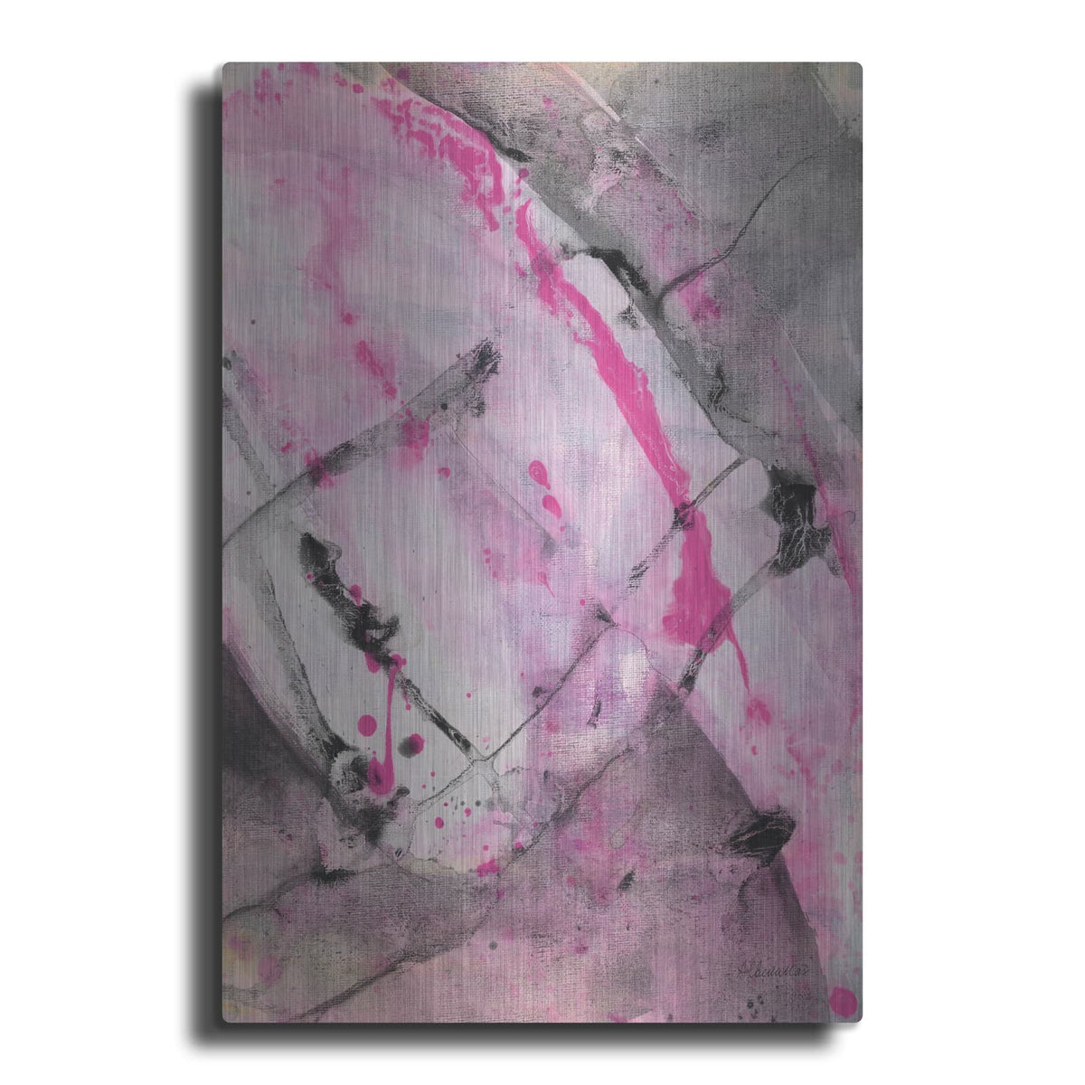 'Cracks In The Earth 2' by Albena Hristova – Metal Wall Art