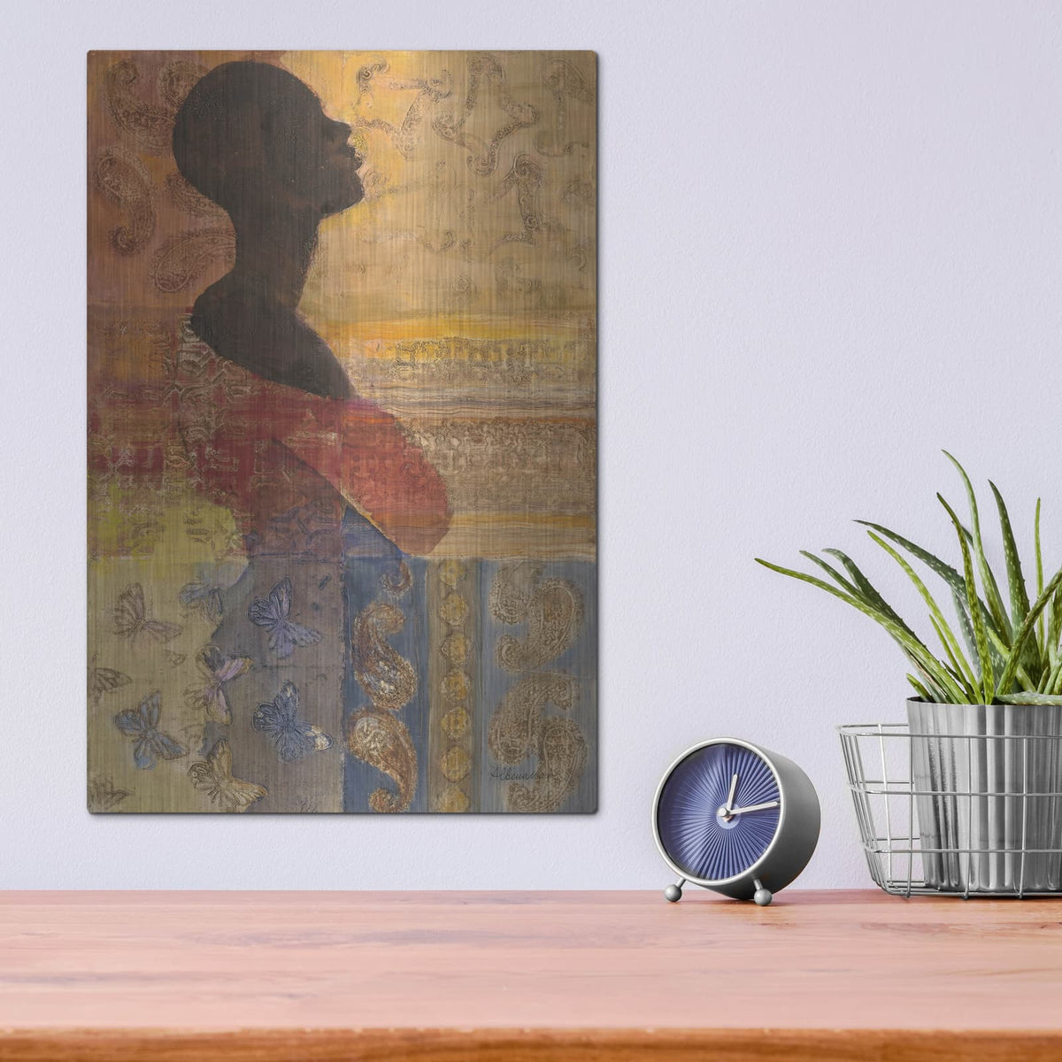 'Women Of The World 3' by Albena Hristova – Metal Wall Art, 12x16 room view