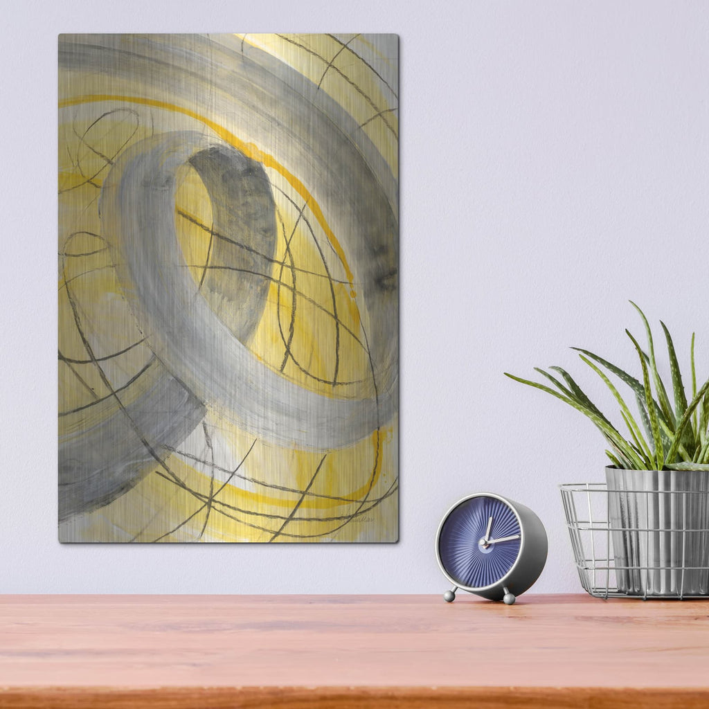 'In The Mix 4' by Albena Hristova – Metal Wall Art, 12x16 room view