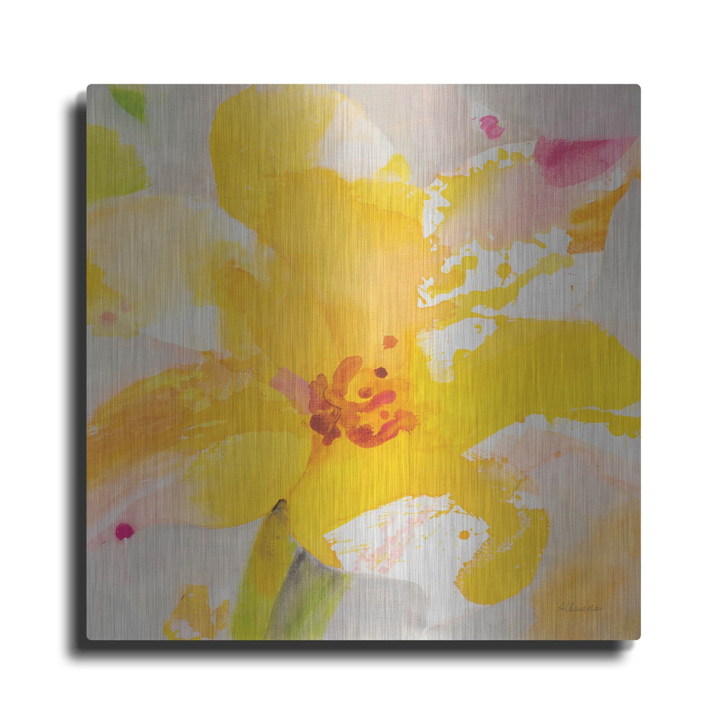 'Bright Tulips 3' by Albena Hristova – Metal Wall Art