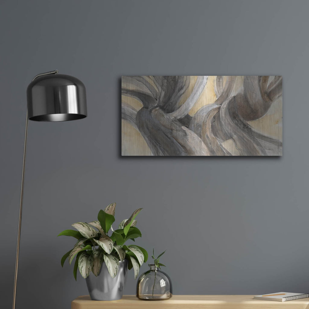 'Driftwood 3' by Albena Hristova – Metal Wall Art, 24x12 room view