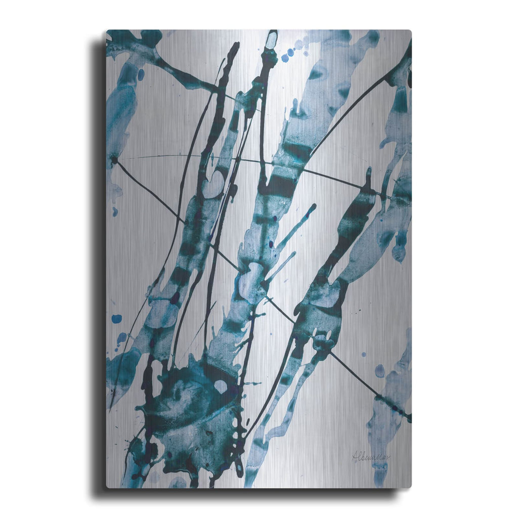 'Abstract Splash' by Albena Hristova – Metal Wall Art