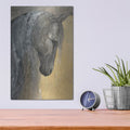'Pensive' by Albena Hristova – Metal Wall Art, 12x16 room view