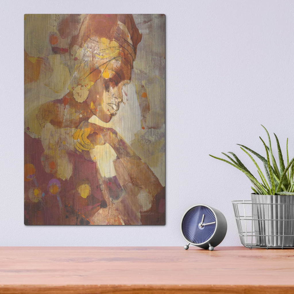 'Celebrate Beauty 1' by Albena Hristova – Metal Wall Art, 12x16 room view