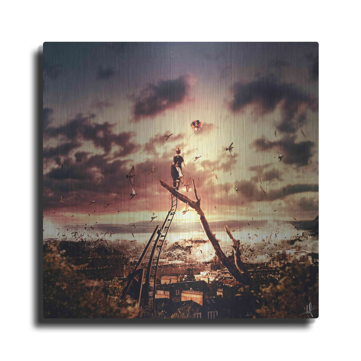 'King For A Day' by Mario Sanchez Nevado – Metal Wall Art