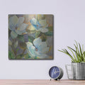 'May Magnolias' by Albena Hristova – Metal Wall Art, 12x12 room view