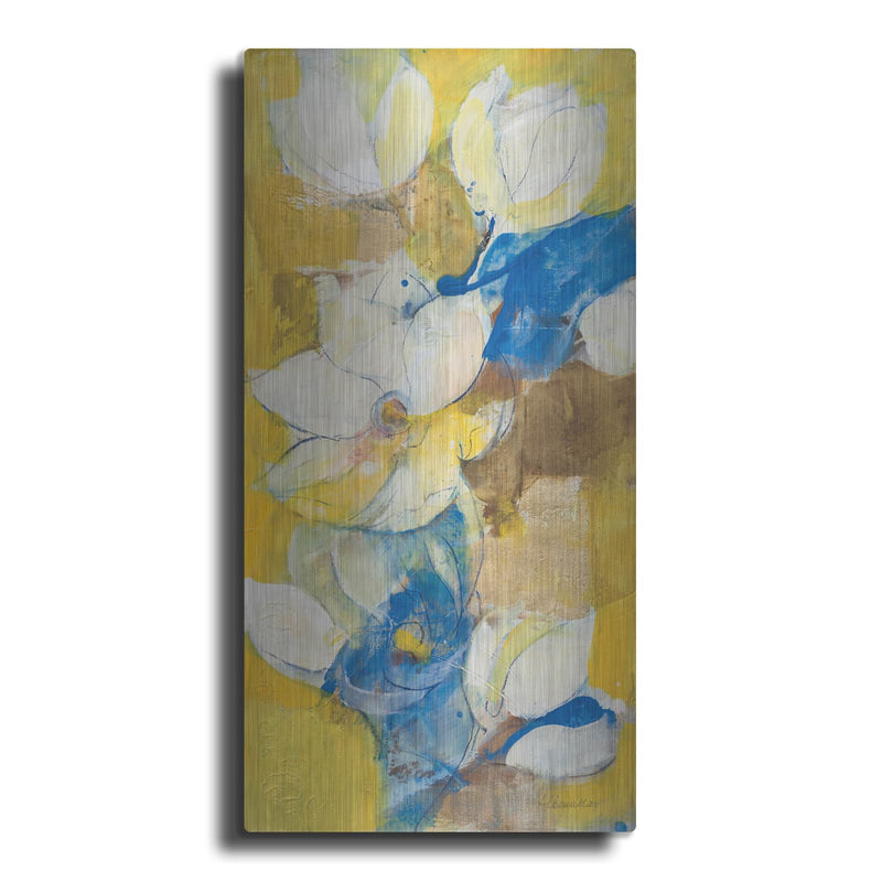 'Golden Trellis 1' by Albena Hristova – Metal Wall Art