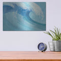 'Catch A Wave' by Albena Hristova – Metal Wall Art, 16x12 room view