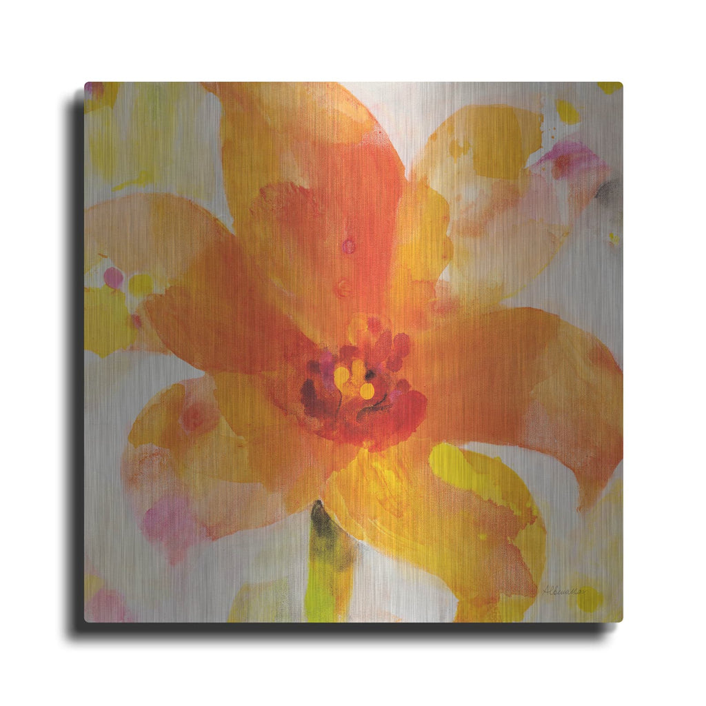 'Bright Tulips 2' by Albena Hristova – Metal Wall Art