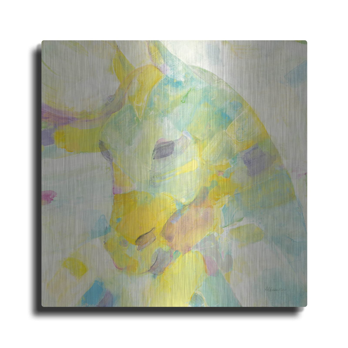 'Kaleidoscope Horse 3' by Albena Hristova – Metal Wall Art