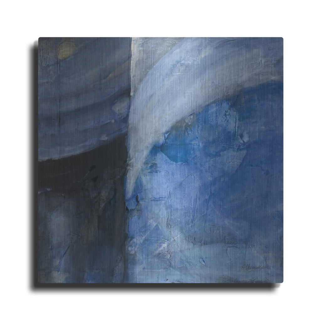 'Blue Mood' by Albena Hristova – Metal Wall Art
