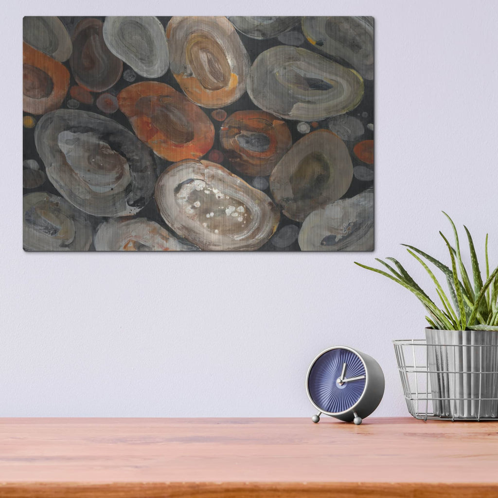 'Autumn Rocks' by Albena Hristova – Metal Wall Art, 16x12 room view