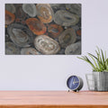 'Autumn Rocks' by Albena Hristova – Metal Wall Art, 16x12 room view