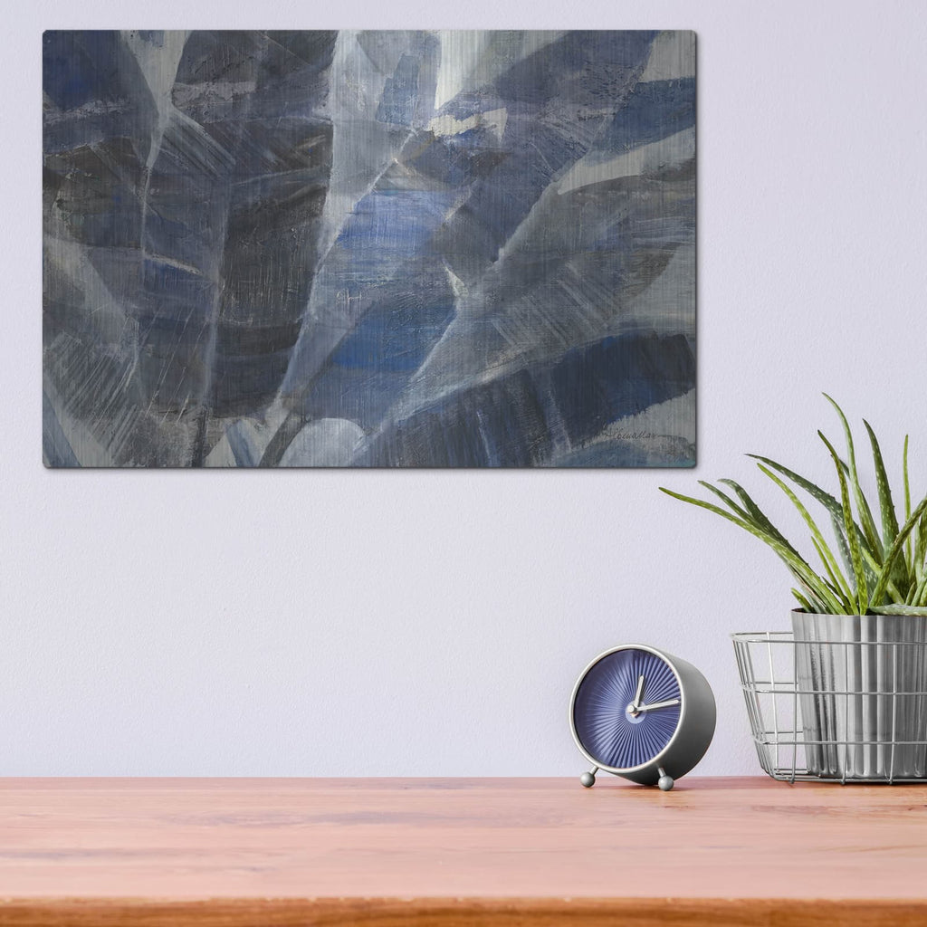 'Twilight Palms' by Albena Hristova – Metal Wall Art, 16x12 room view