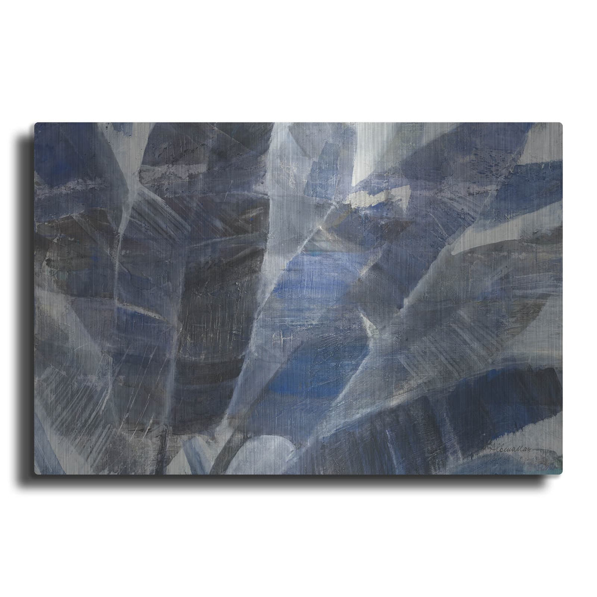 'Twilight Palms' by Albena Hristova – Metal Wall Art