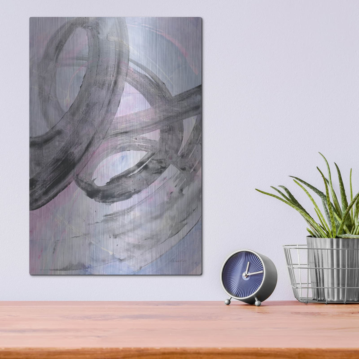 'In The Mix 3' by Albena Hristova – Metal Wall Art, 12x16 room view