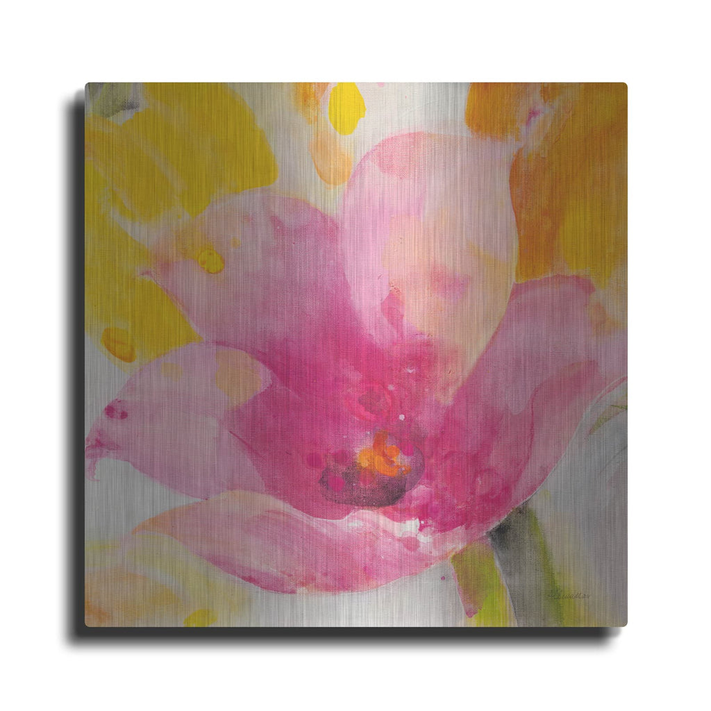'Bright Tulips 4' by Albena Hristova – Metal Wall Art